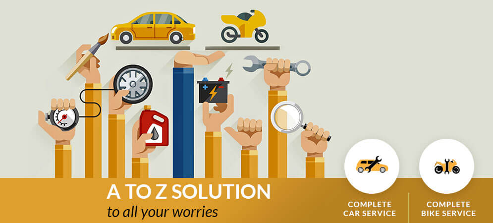 A to Z solution for your Cars and Bikes